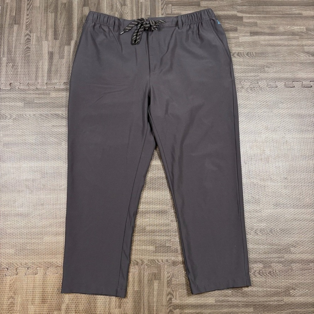 Chubbies Everywear Performance Pants Mens XL Black 25" Inseam Stretch Casual